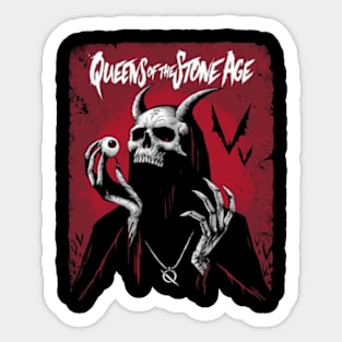 QUEENS OF THE STONE AGE MERCH VTG Sticker